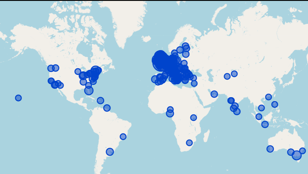 World voting map